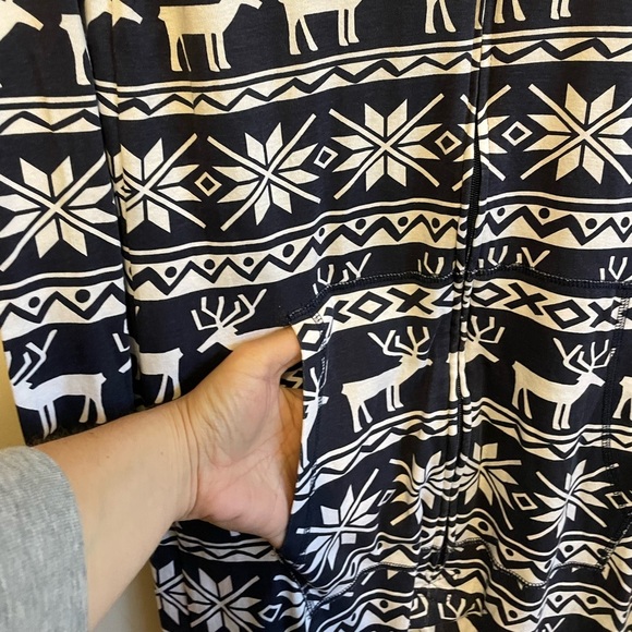 LAZY ONE - one piece hooded pyjamas - Picture 3 of 4